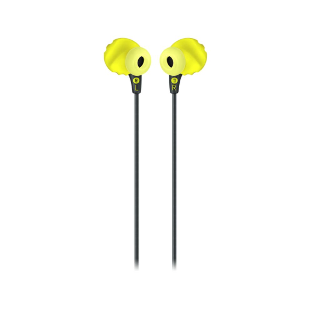 img Audífonos JBL Endurance Run W IE Negro con Amarillo