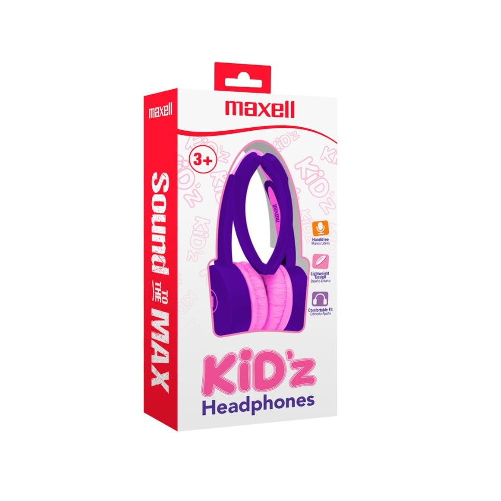 img Audífonos para Niños Maxell Kidz Morado