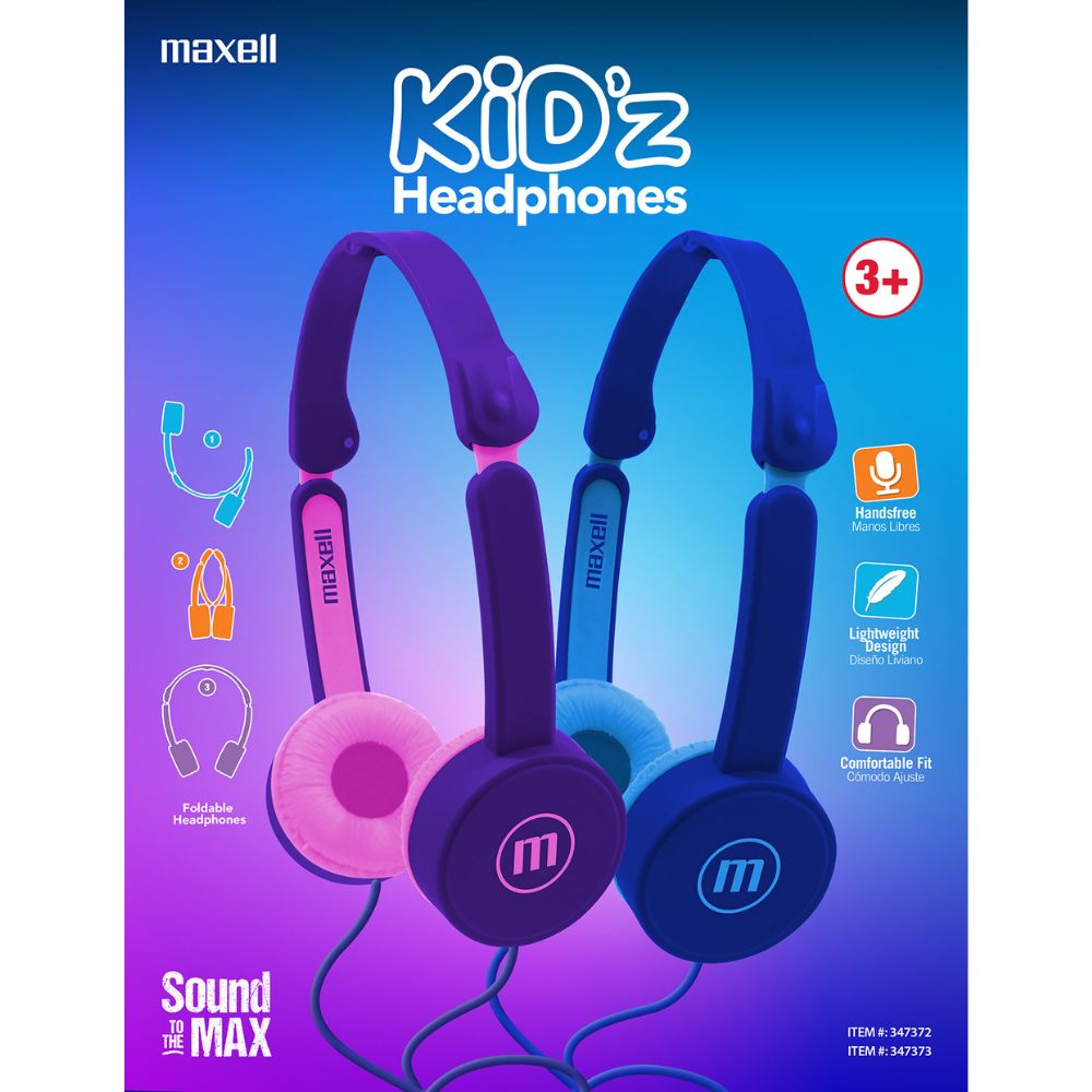 img Audífonos para Niños Maxell Kidz Morado