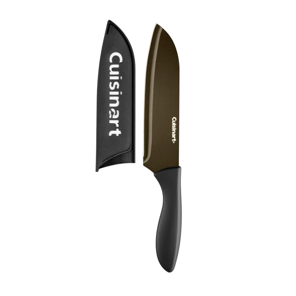 img Juego de Cuchillos Cuisinart con Revestimiento Metálico Negro de 12 Piezas