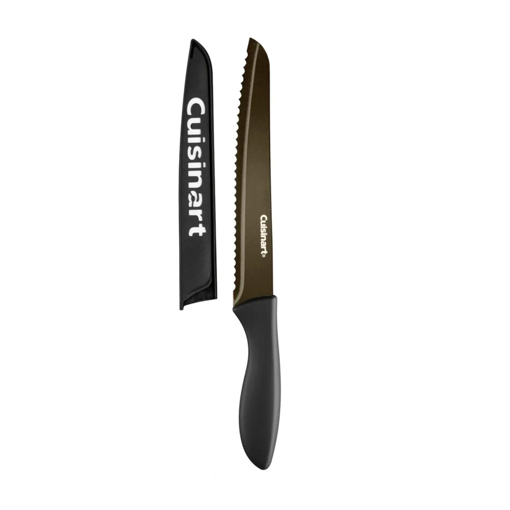 img Juego de Cuchillos Cuisinart con Revestimiento Metálico Negro de 12 Piezas