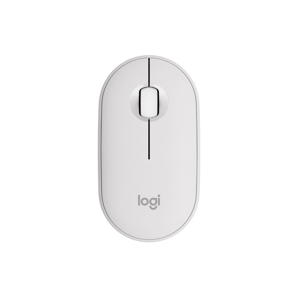 img Mouse 2 M350 Logitech Bluetooth con un botón personalizable color blanco