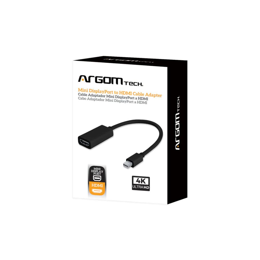 img Cable Adaptador Argom Tech Mini Display Port to HDMI - 22cm