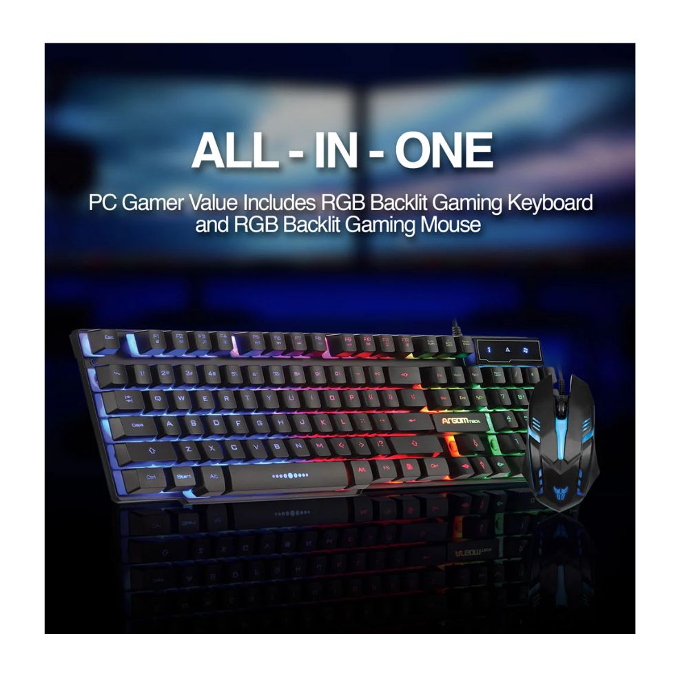 img Combat Gaming Keyboard & Mouse Combo KB51 Argom