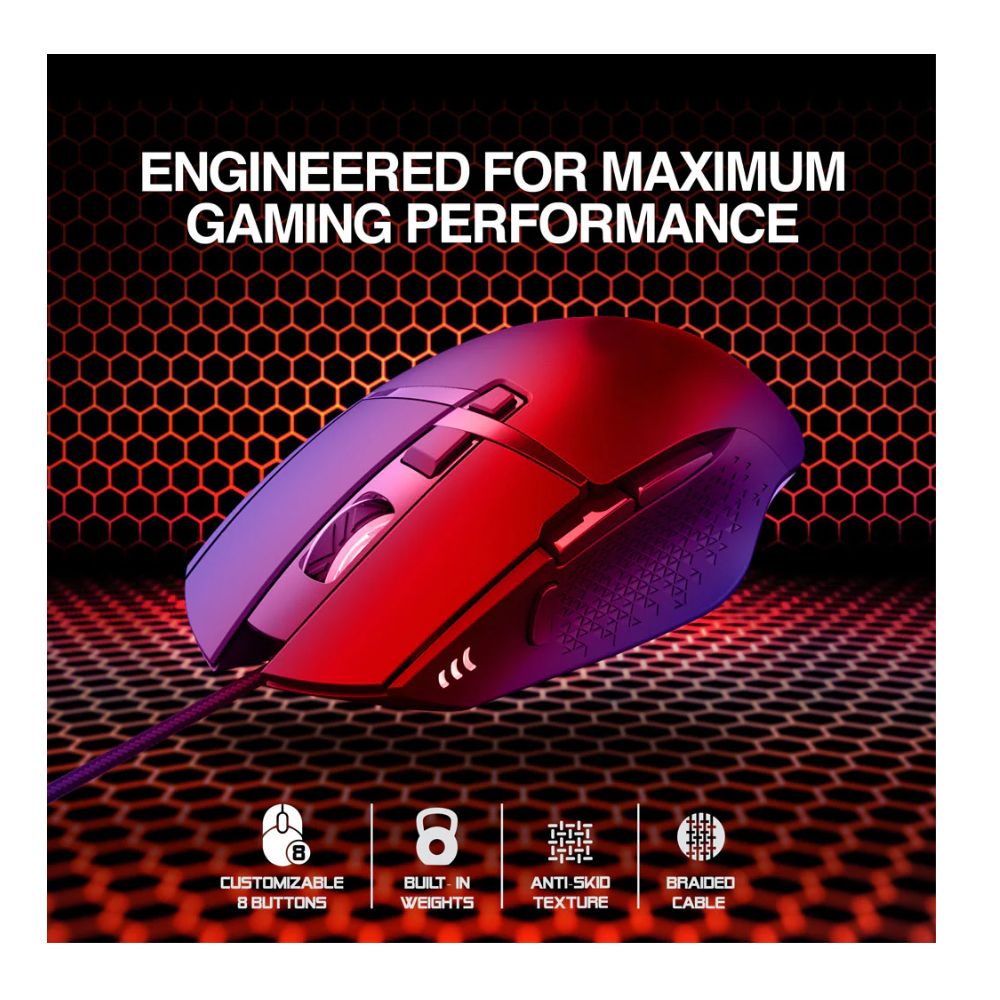 img Mouse Gamer Argom Combat MS46 USB