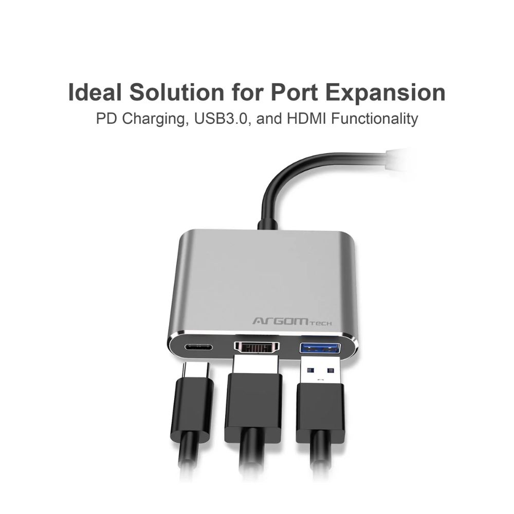 img One Axess 3-en-1 Hub Tipo-C Argom Tech