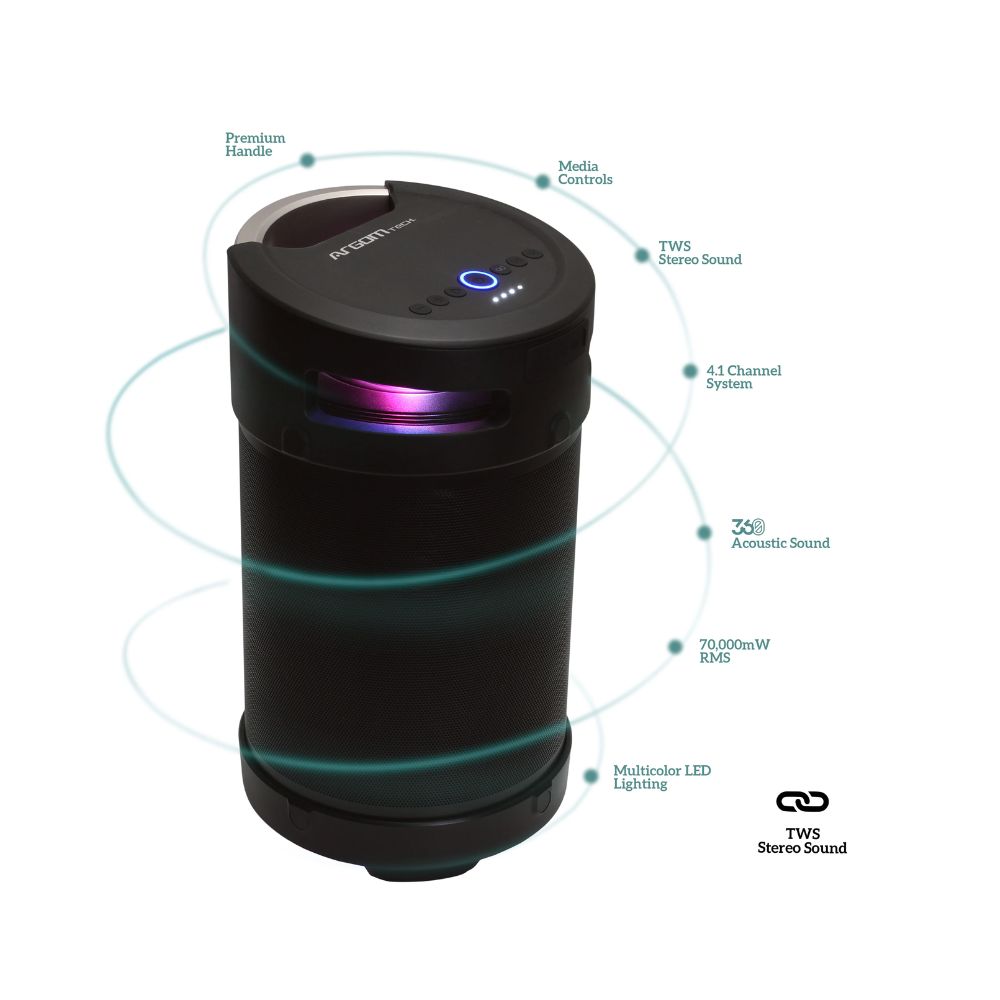 img Parlante Inalámbrico Argom Tech Ambience 360 ​​TWS