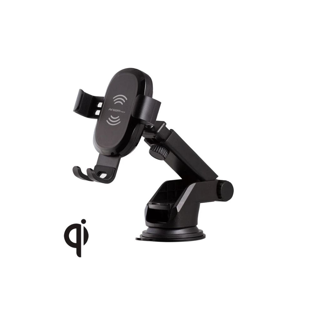 img Soporte de Cargador Inalámbrico 15W Argom Tech Auto Vortex M2