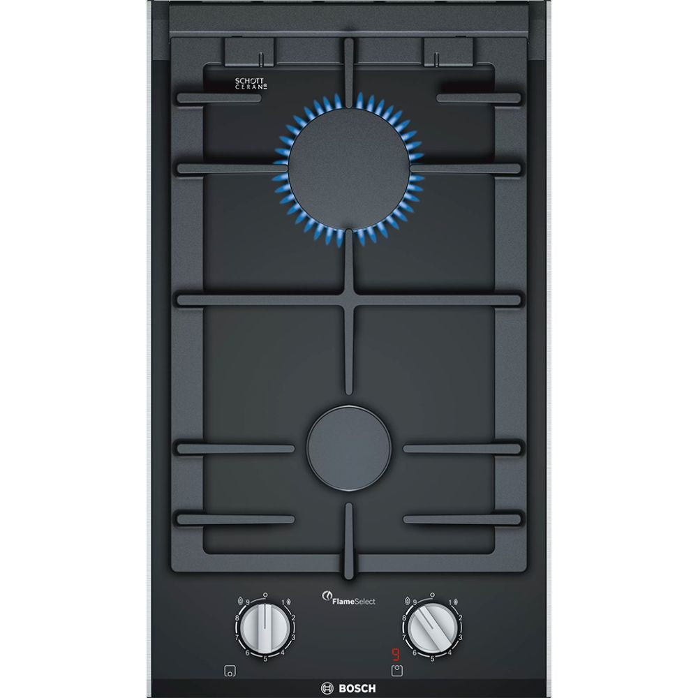 Cocina Vitro a Gas 2 Q. 30 Cm