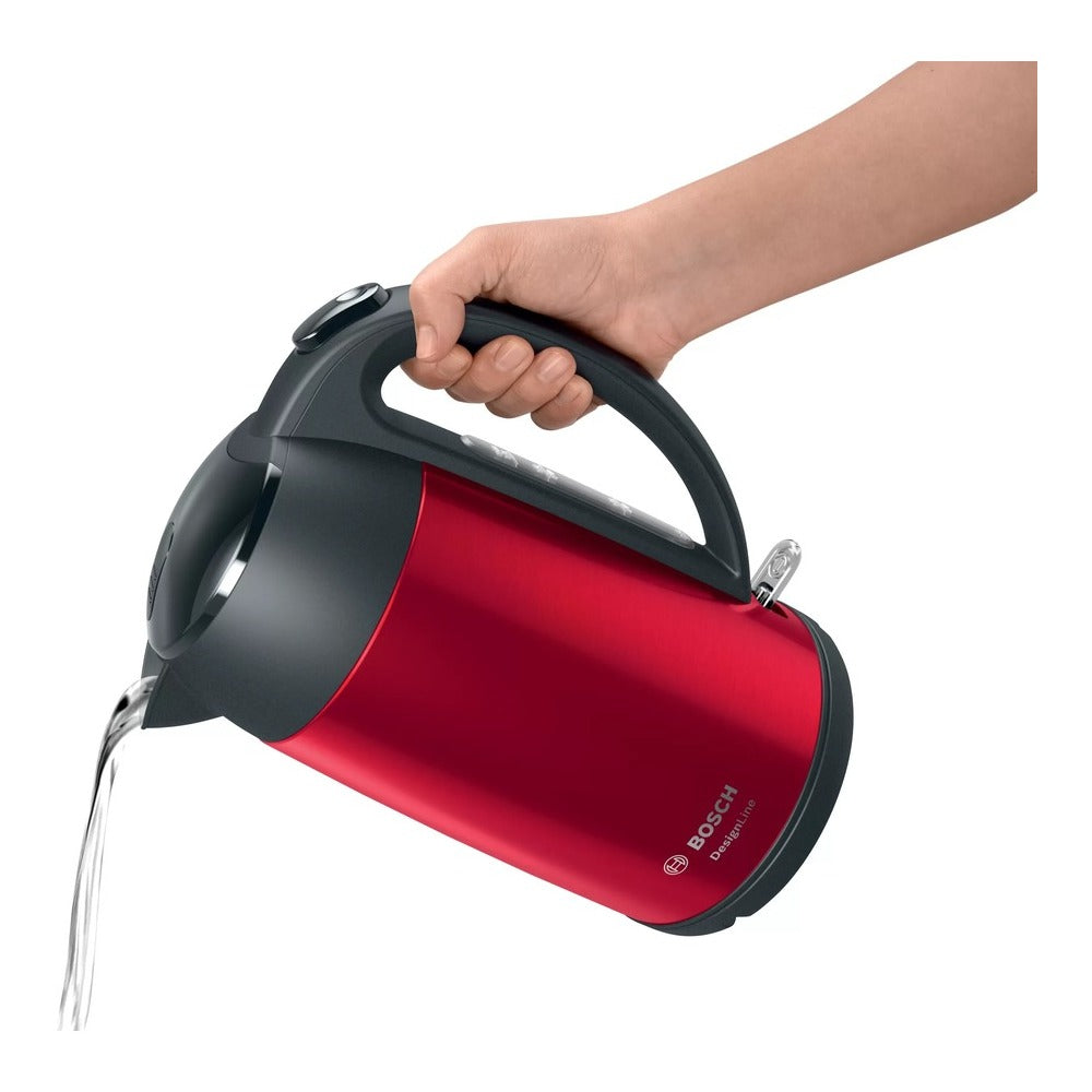 img Hervidor Bosch DesignLine 1.7 Lts. Rojo TWK3P424
