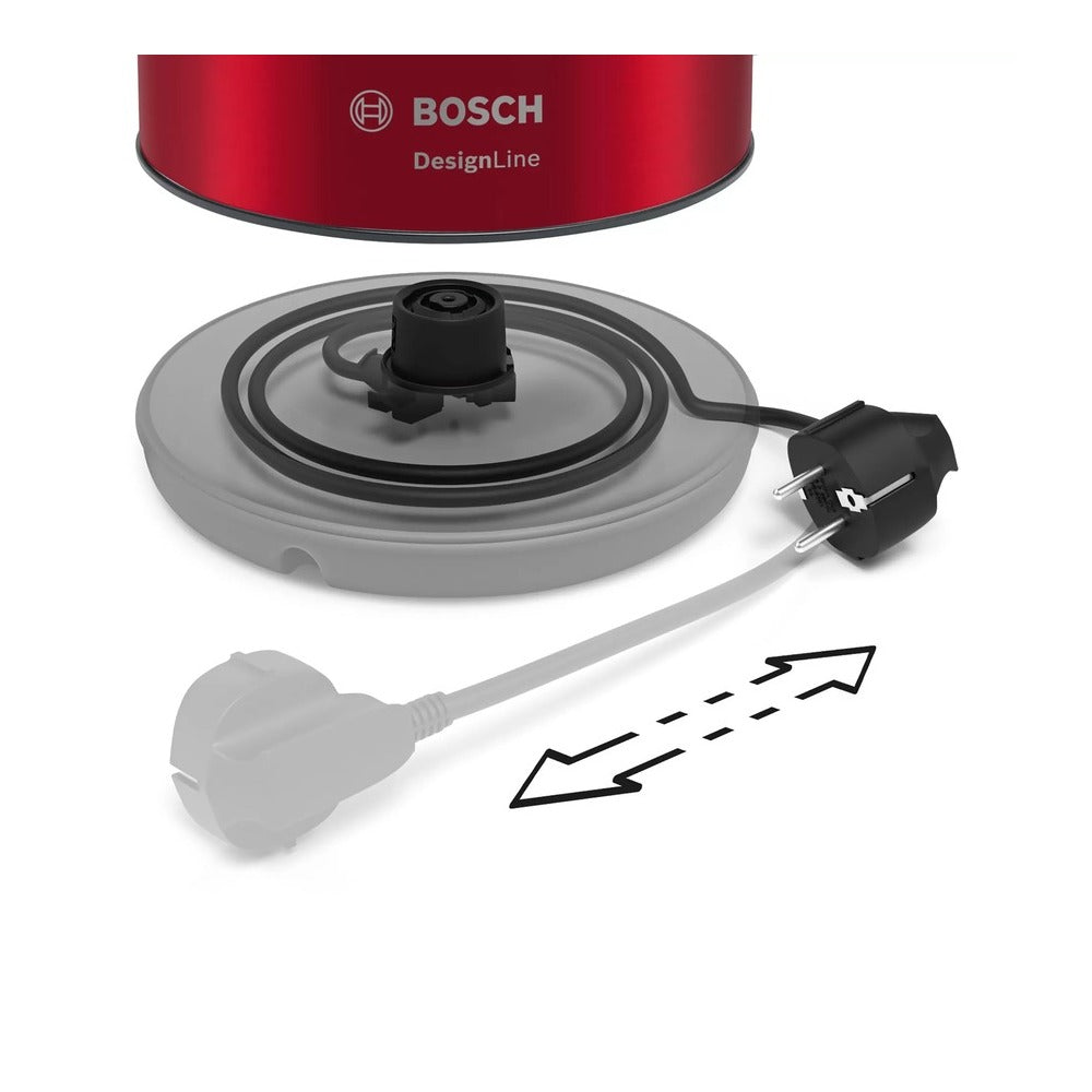 img Hervidor Bosch DesignLine 1.7 Lts. Rojo TWK3P424