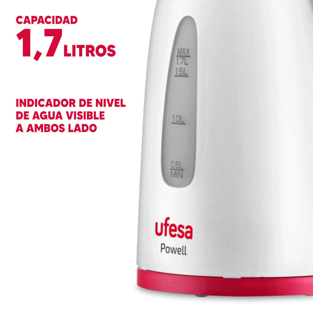 img Jarra Eléctrica Ufesa Powell de 1,7 Lt