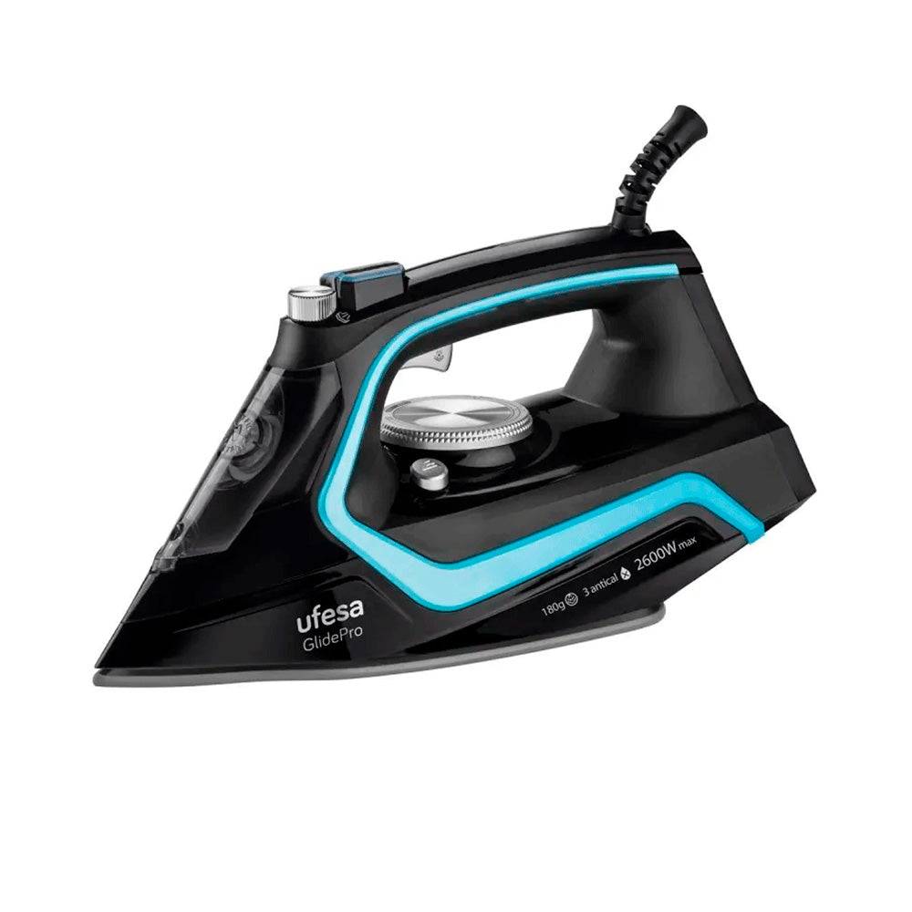 Plancha Vapor Ufesa 2600 W Suela Cerámica Triple Sistema Antical