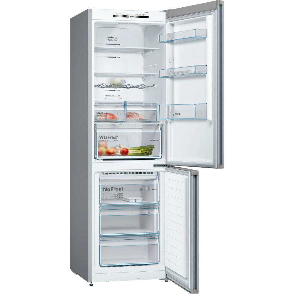 img Refrigerador Bosch Combi No Frost Electrónico 1.86 x 0.60 x 0.66 con 357 Litros