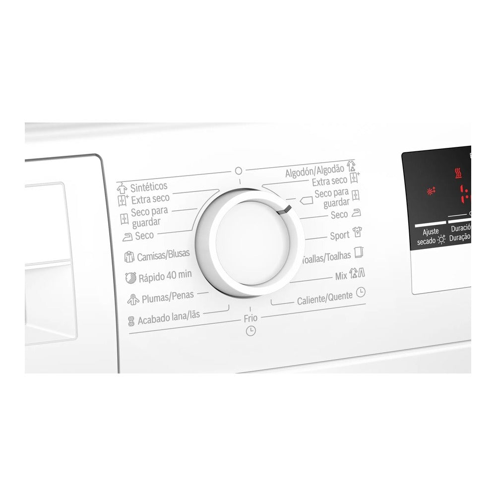 img Secadora Bosch Con Bomba de Calor 8 Kg Color Blanco WTR85V91ES