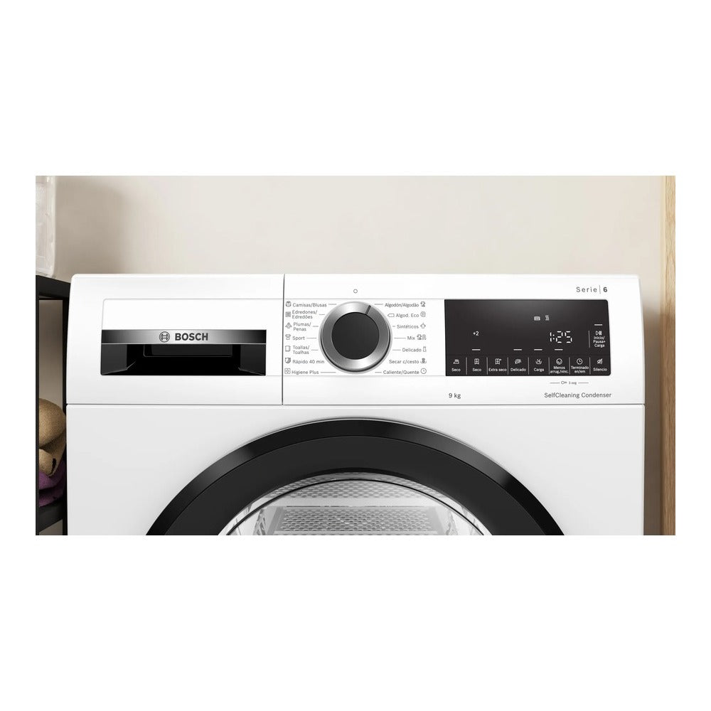 img Secadora Bosch Con Bomba de Calor 9 Kg Color Blanco WQG24500ES
