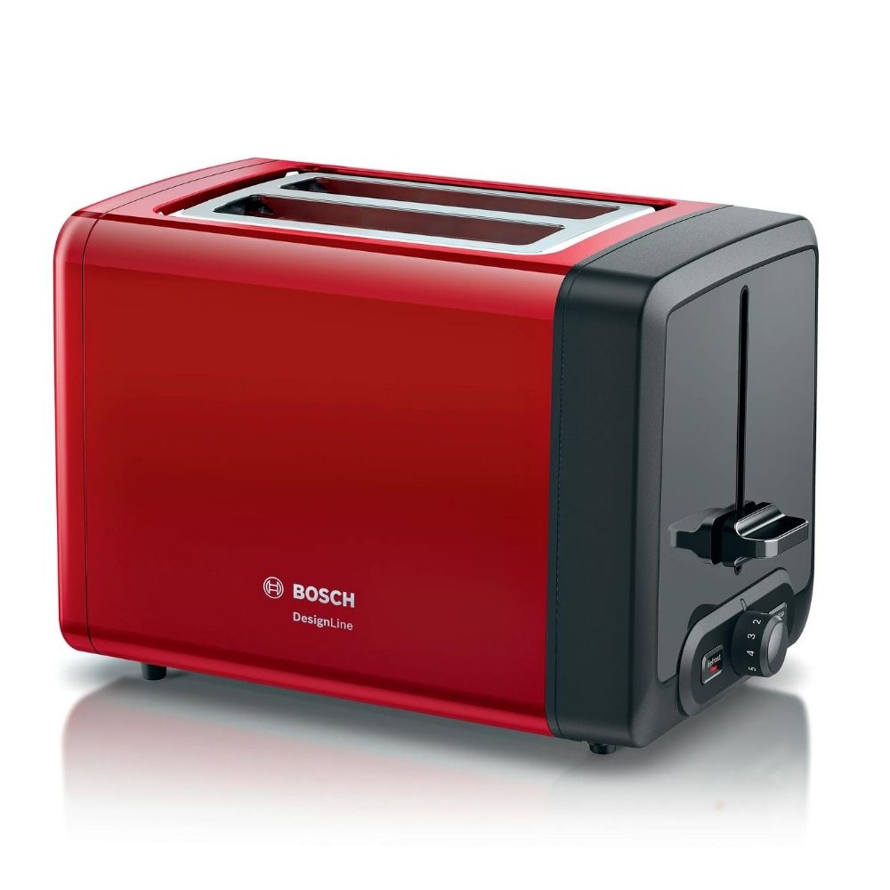 img Tostador de Pan Bosch DesigLine 2 Ranuras Rojo 970 W