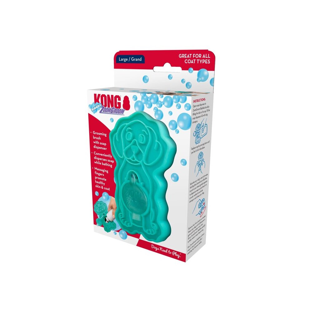 img Cepillo KONG ZoomGroom Bubbles