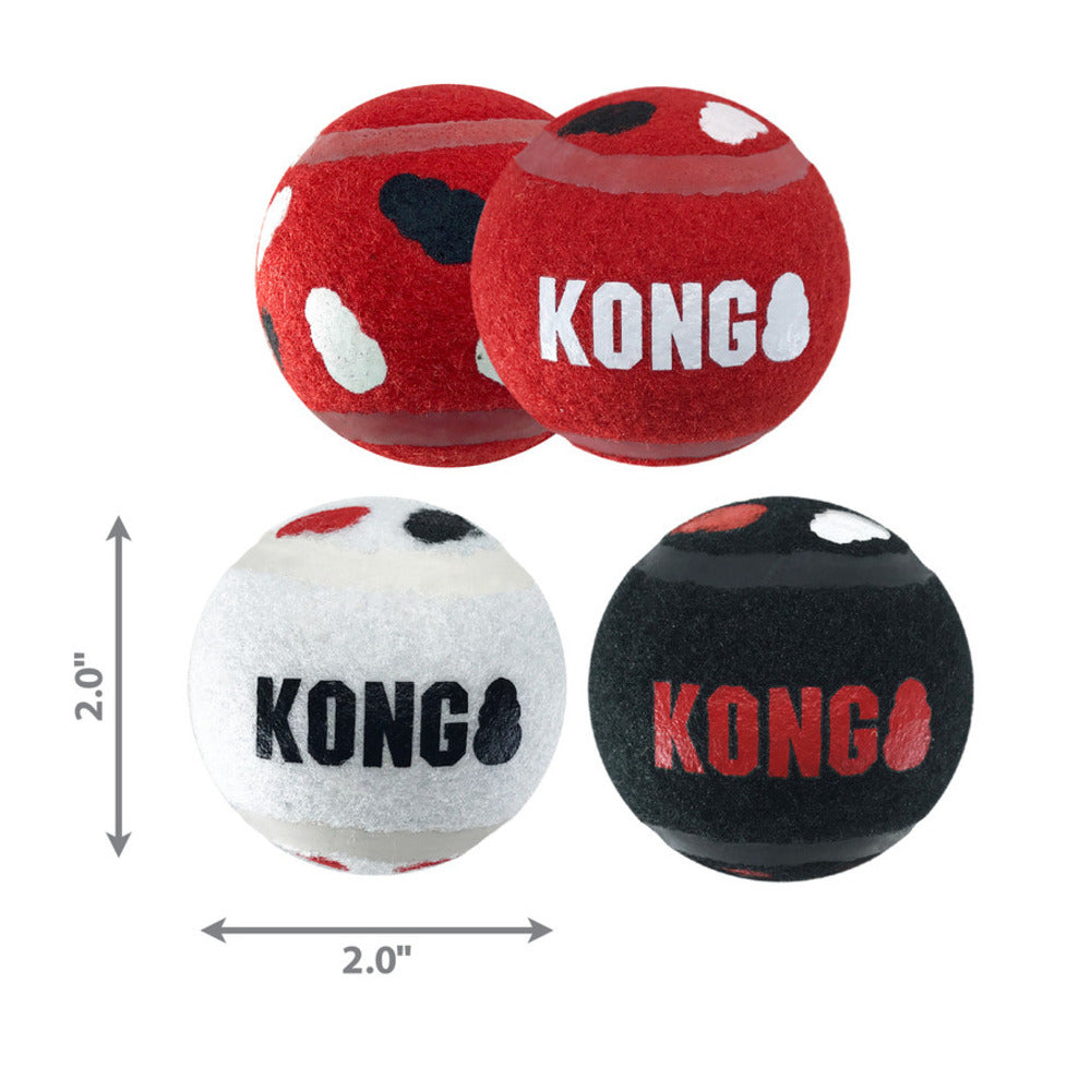 img Pelotas KONG Signature Sport Balls 3-pk Small