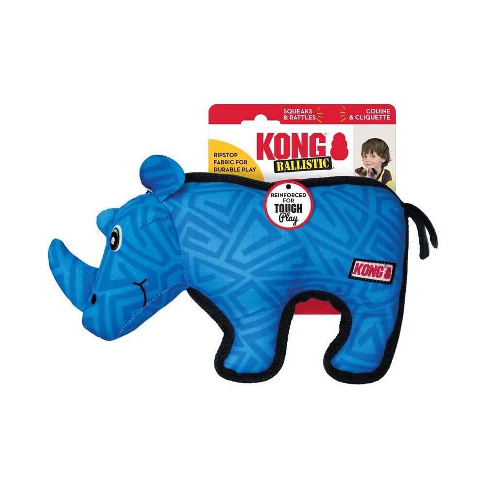 img Peluche KONG Ballistic Rhino