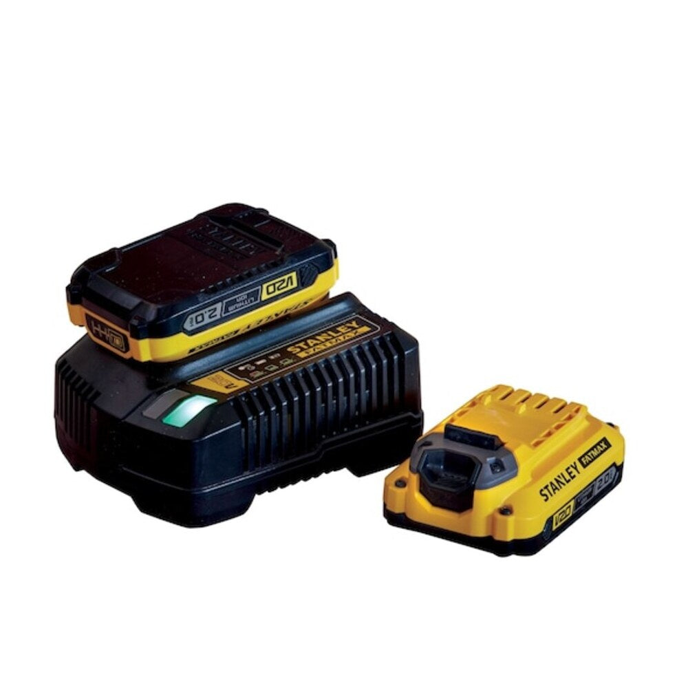 img Cargador Para Batería De Ión De Litio Stanley 2A 20V