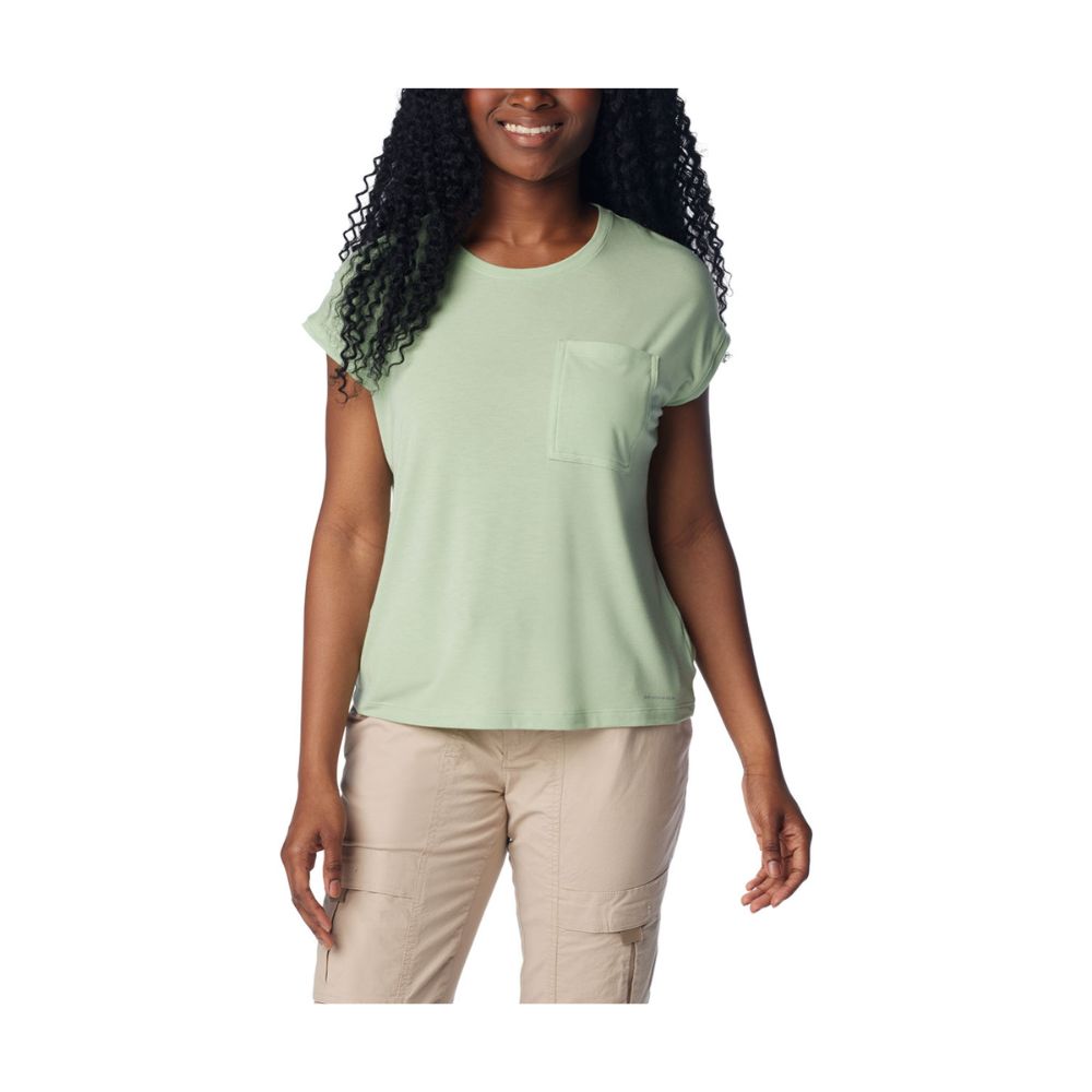 img Camiseta Columbia Boundless Trek™ Sleeve Tee Sage Leaf