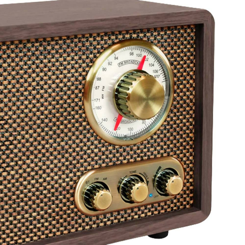 img Radio Victrola Retro de Madera Bluetooth 110V