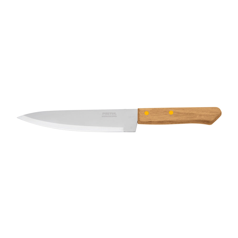Cuchillo de Chef  Pretul 7" Mango de Madera