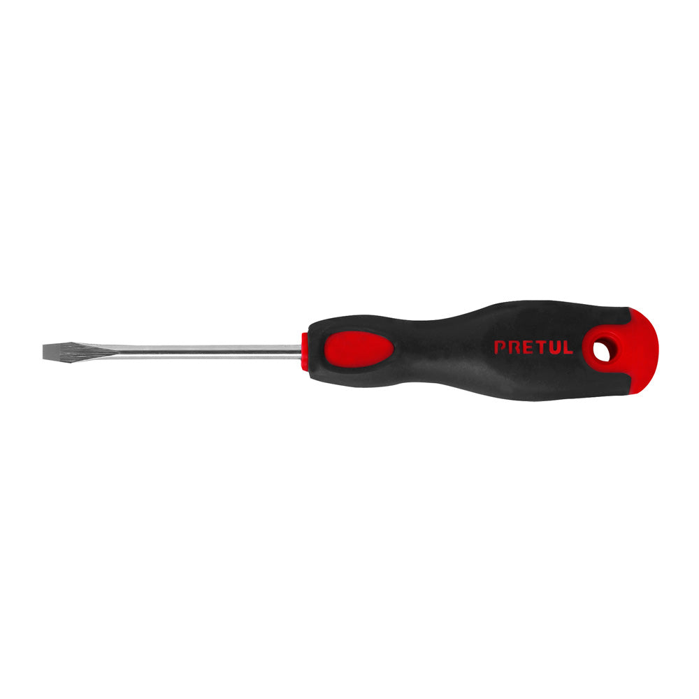 img Desarmador Plano Pretul 3/16 x 3" Mango Comfort Grip