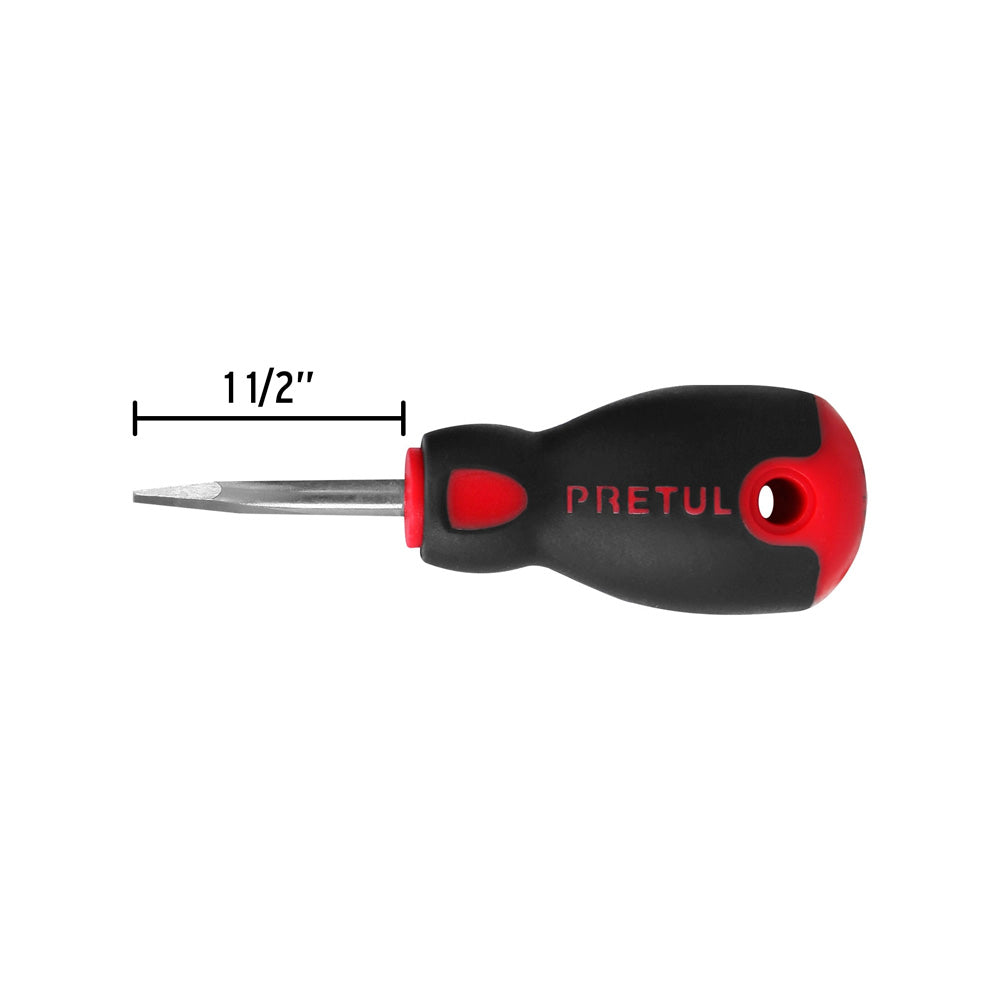 img Desarmador  Pretul Plano 1/4" x 1-1/2" Mango Comfort Grip