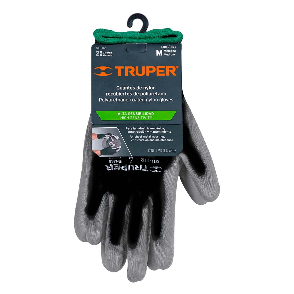 img Guantes de Nylon Truper Recubiertos de Poliuretano