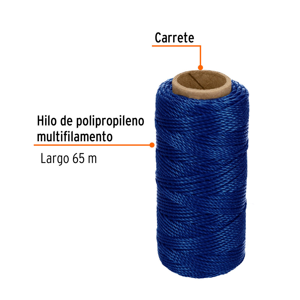 img Hilo de Construcción Truper con 65 m Azul