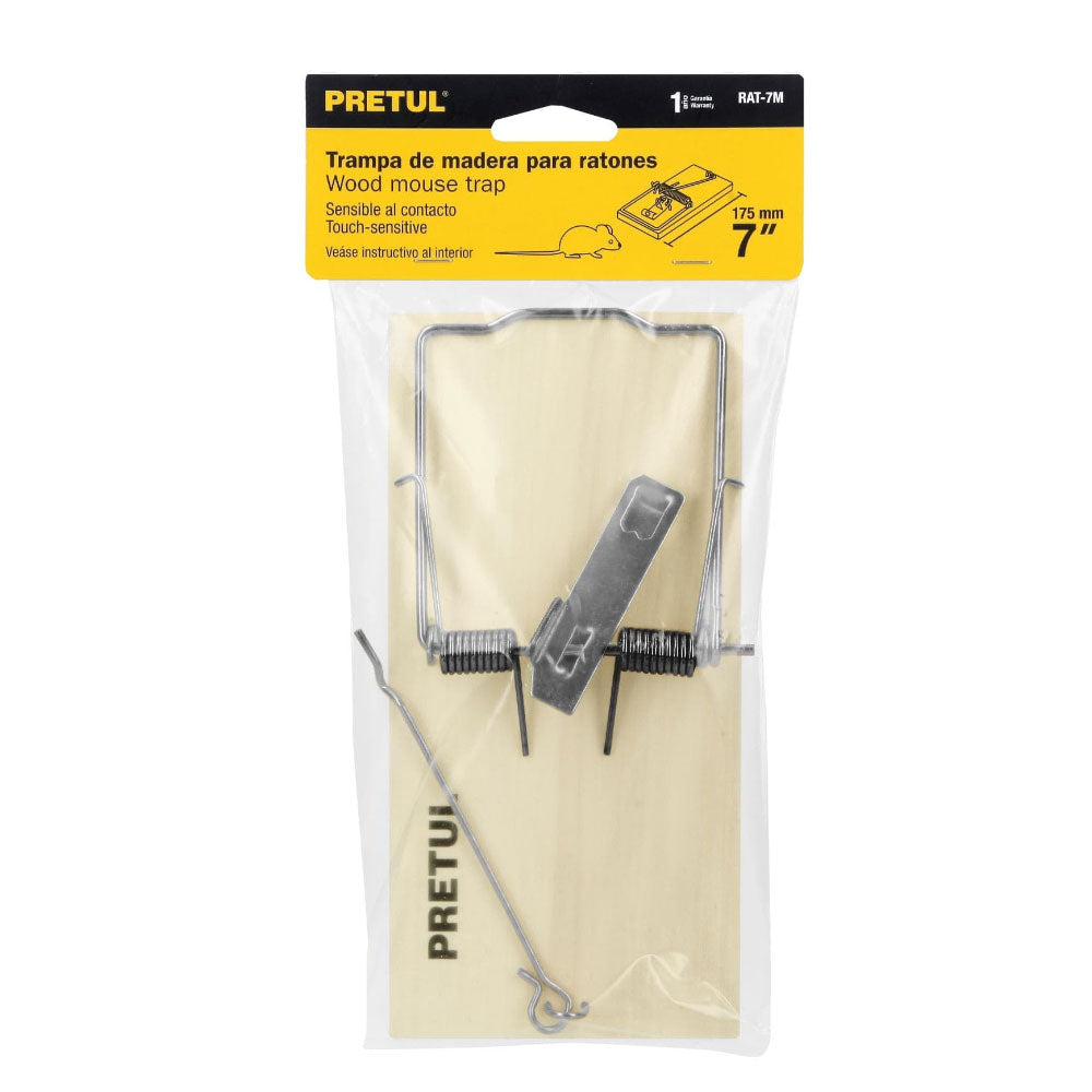 img Trampera para Raton Pretul de Madera 7"