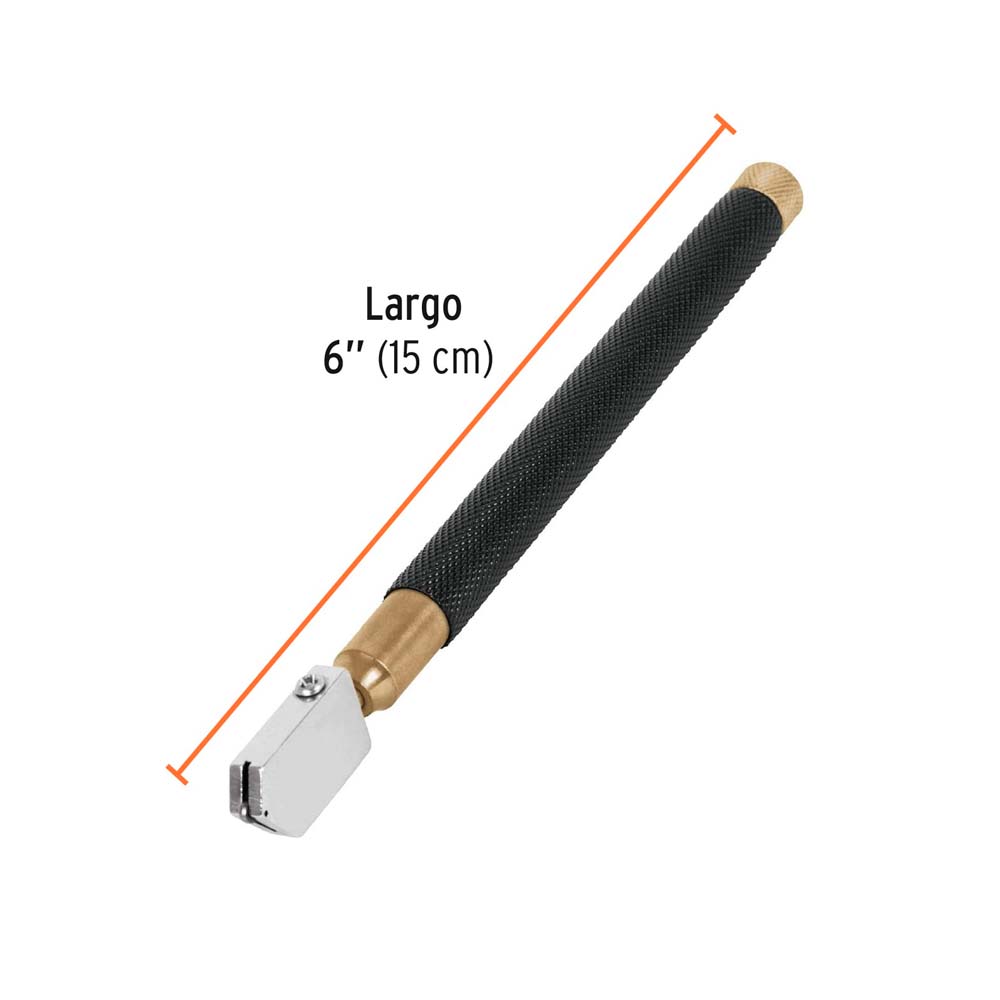 img Cortador de Vidrio Truper Expert 6" con Depósito de Aceite