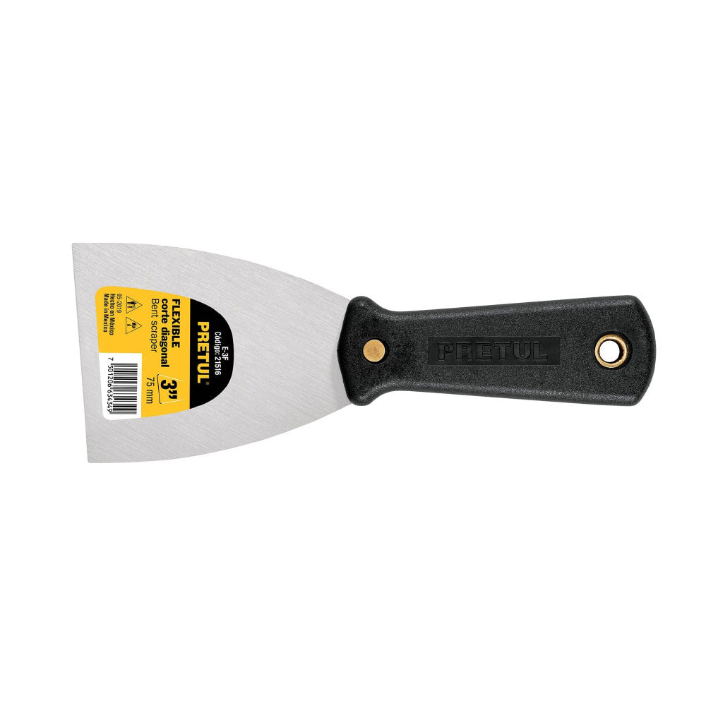 img Espátula Flexible Pretul de 3" con Mango Plástico