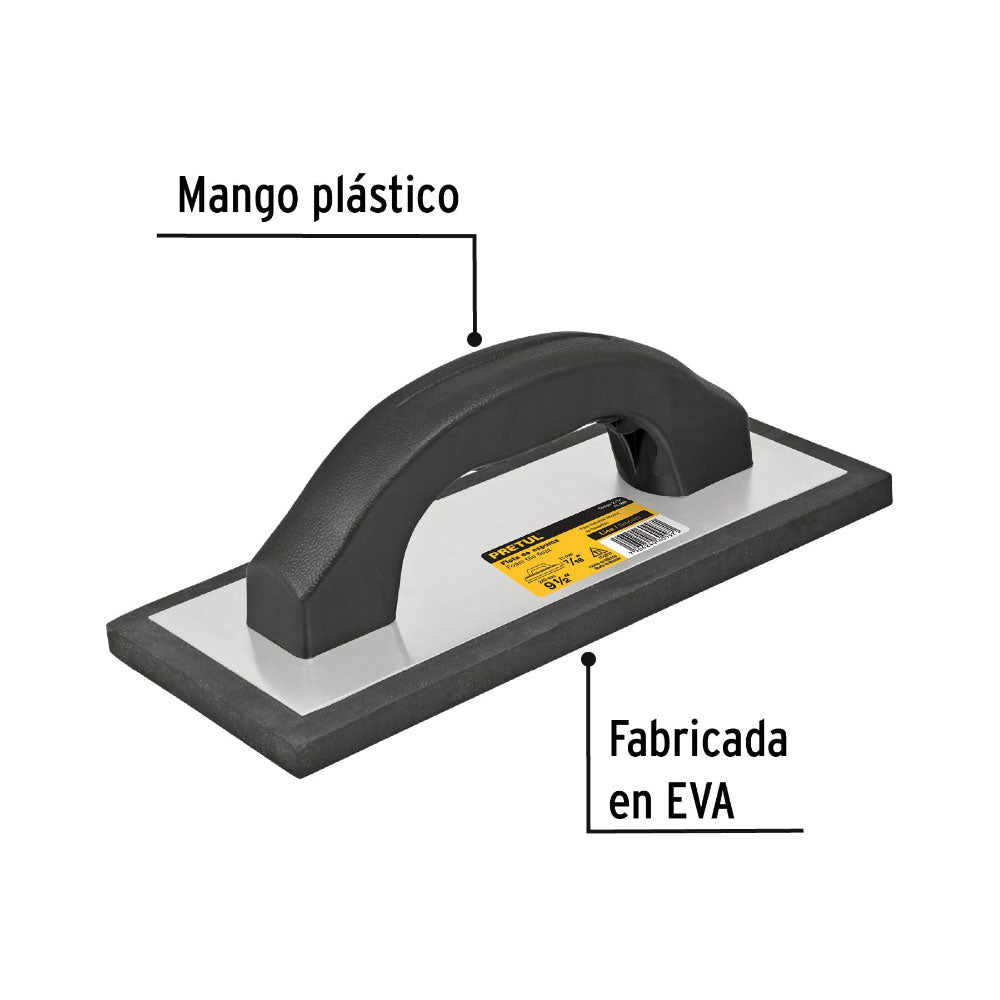 img Flota de Espuma 9-1/2" Pretul Espesor 7/16" Acabado Liso