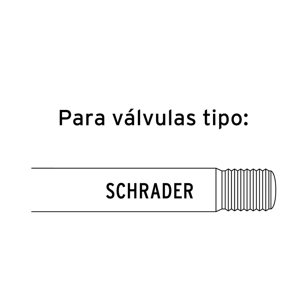 img Inflador de cabeza doble Pretul 1/4 NPT