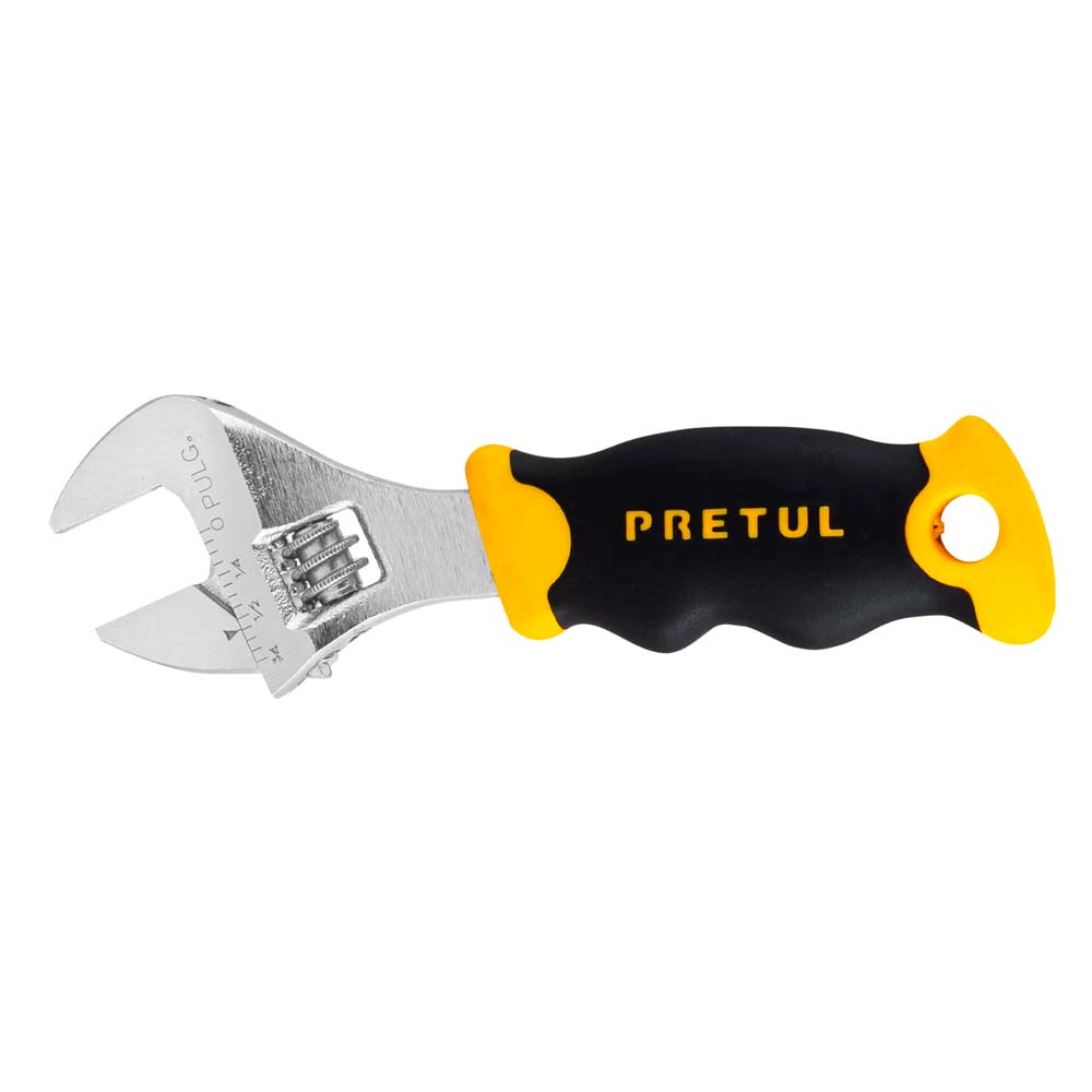 img Llave Crescent Pretul 5" Cromada con Grip