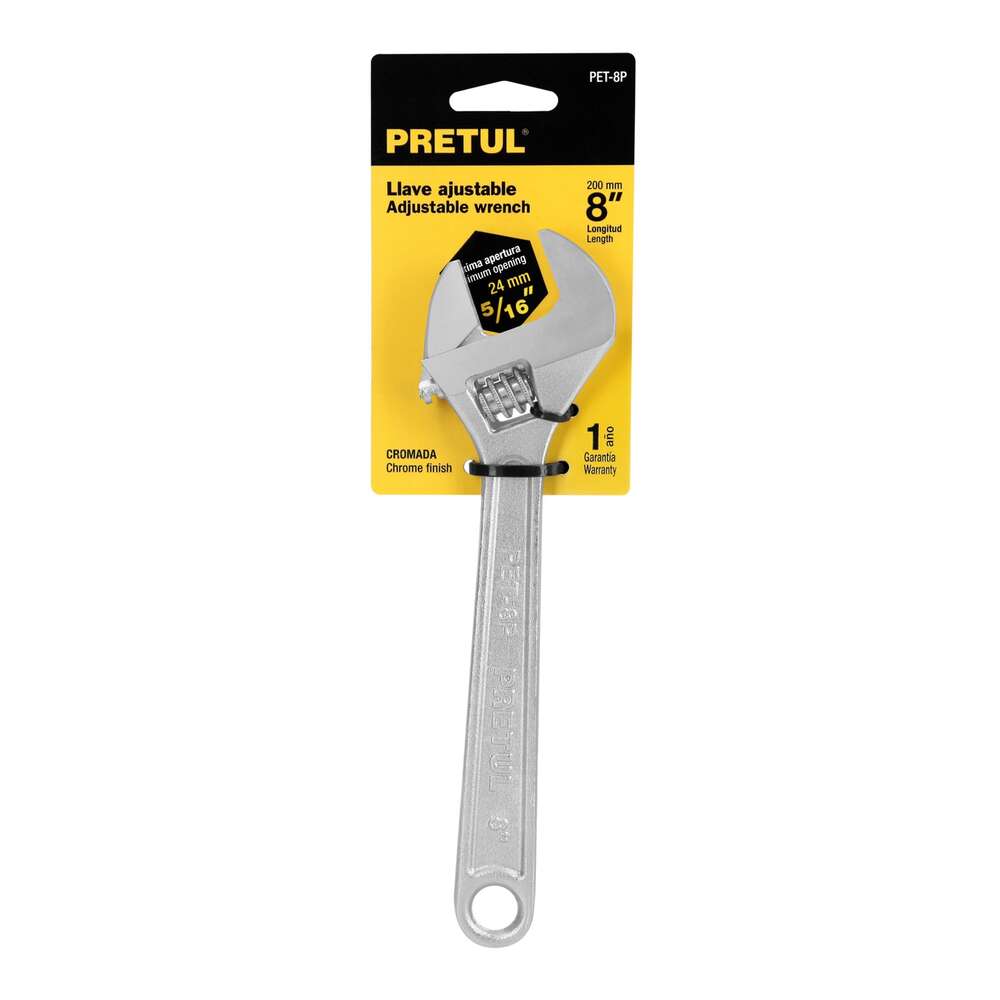 img Llave Crescent Pretul Cromada de 8