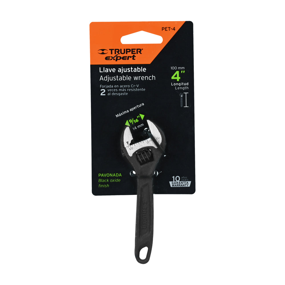 img Llave Crescent Truper Expert Pavonada de 4