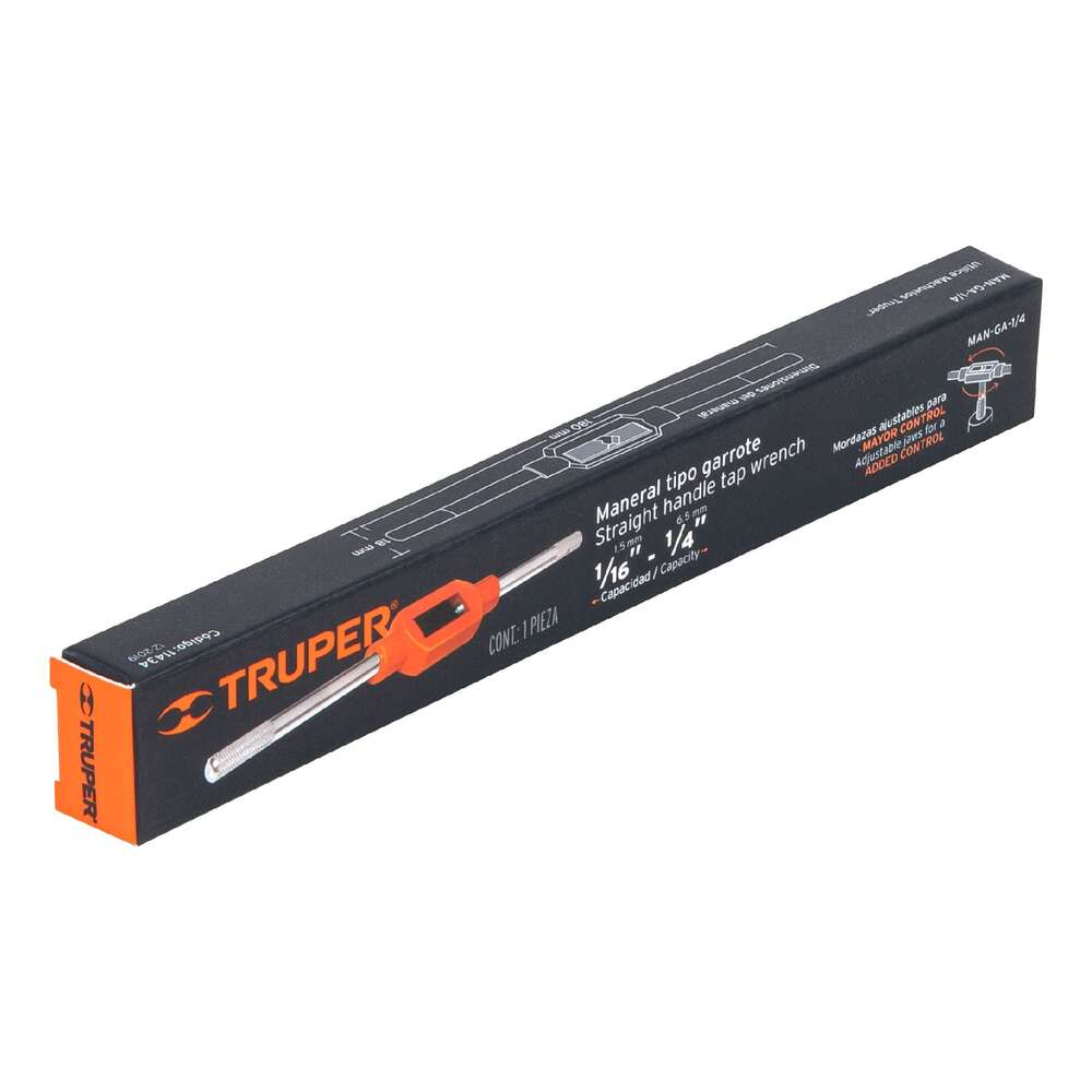 img Maneral Tipo Garrote Truper para Machuelo 1-4