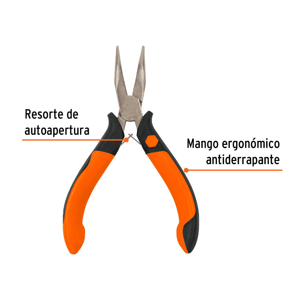 img Mini Alicate Confort Truper Punta Curva