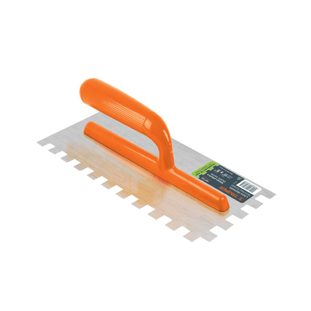 img Plancha para Albañil Cuadrado Truper 11" X 5" DE 1/2" de 6 Remaches