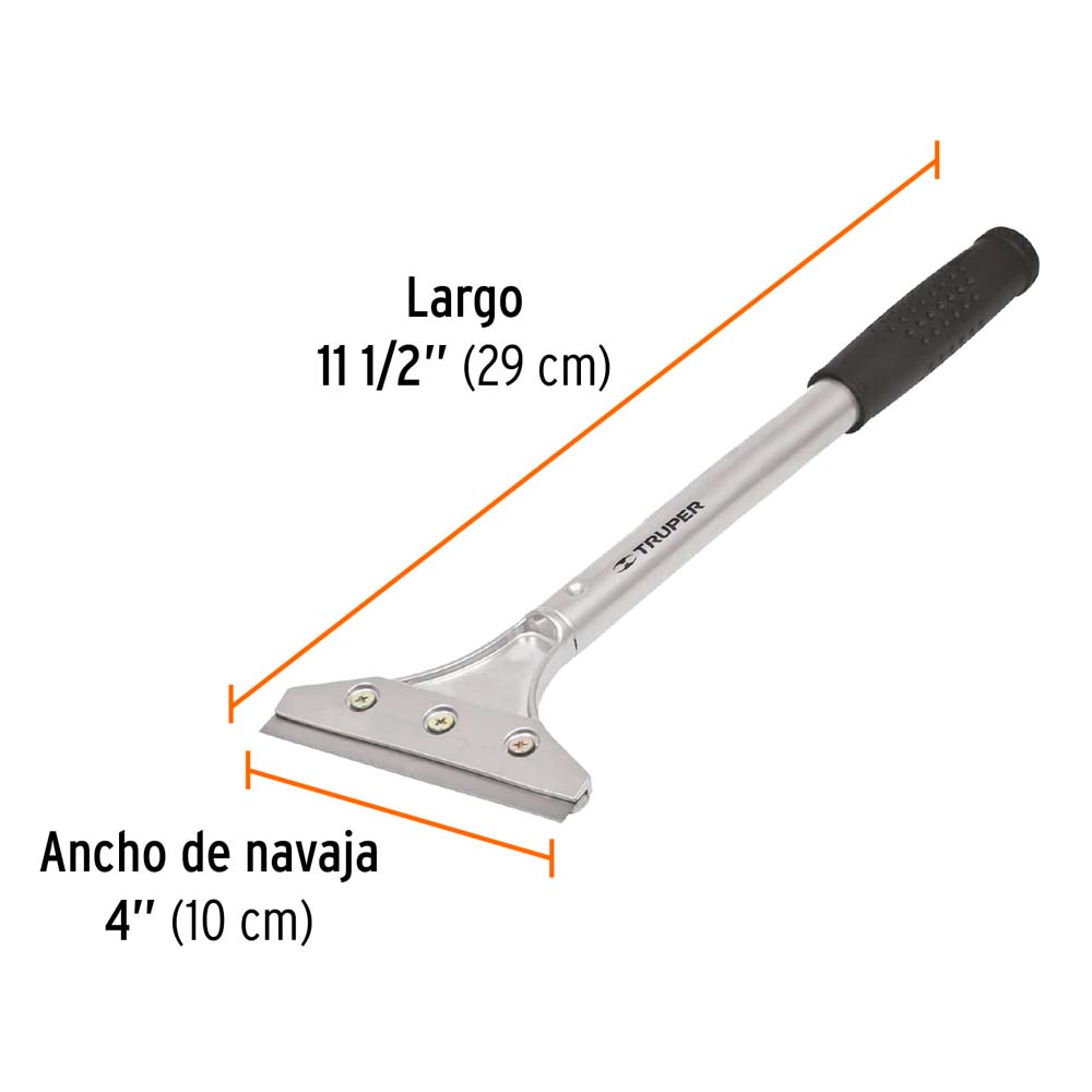 img Raspador de Acero Truper Navaja de 4"