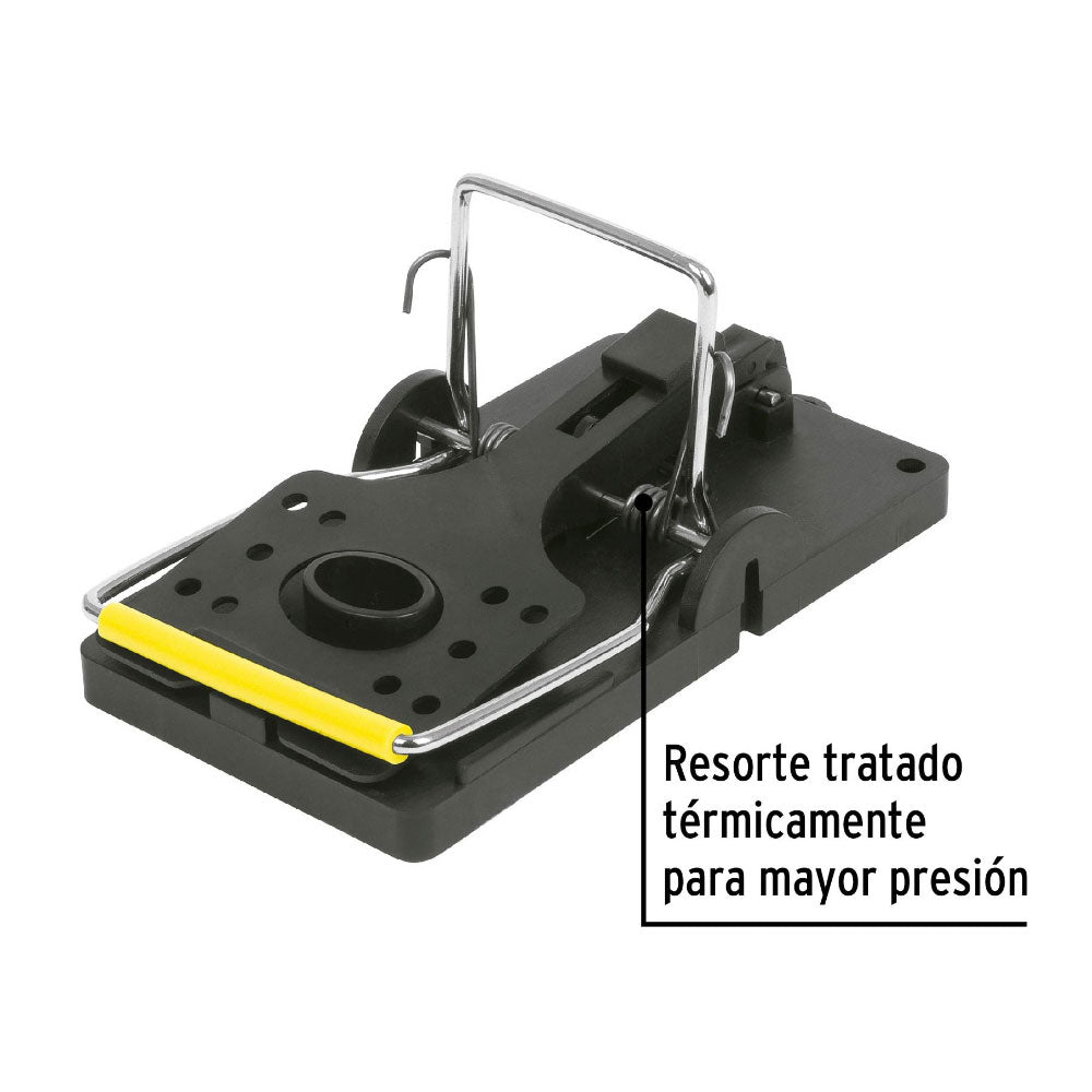 img Trampa de Ratones Pretul de Plástico de 5"