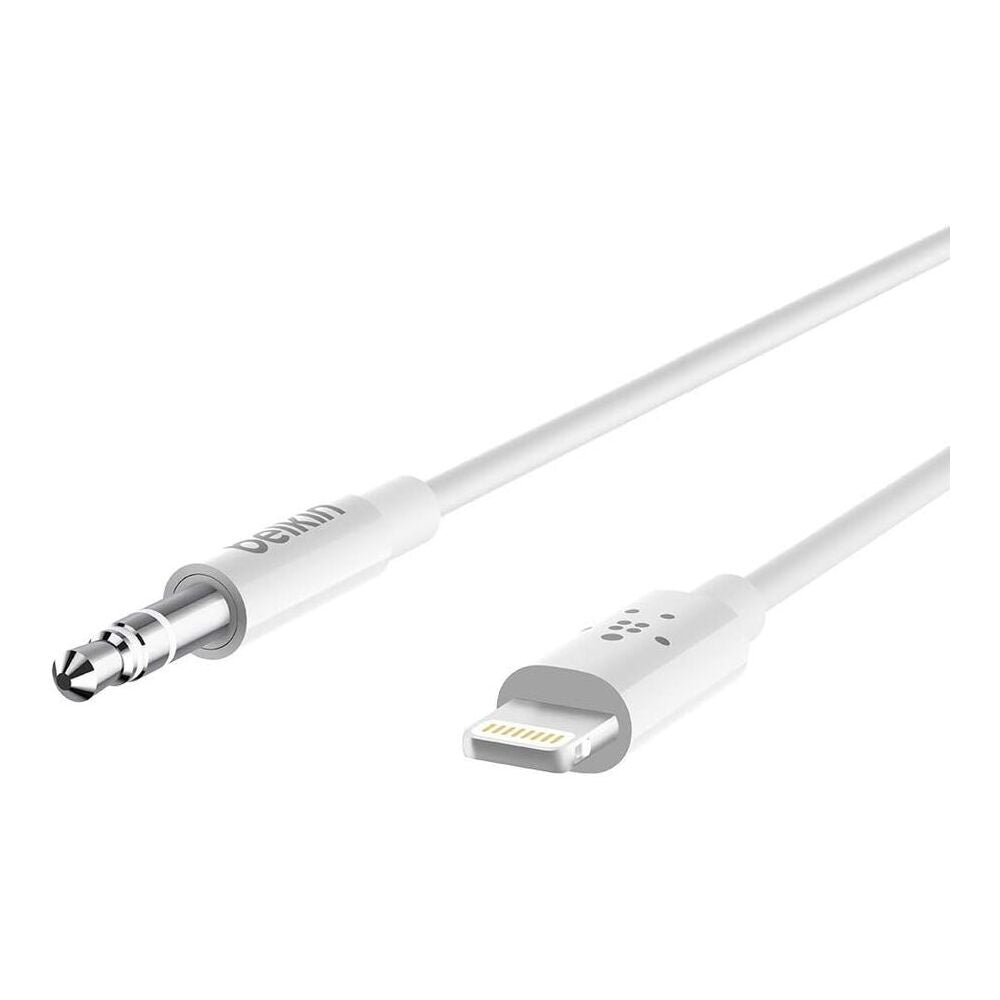 img Cable de audio Belkin de 3,5 mm con conector USB Color Blanco
