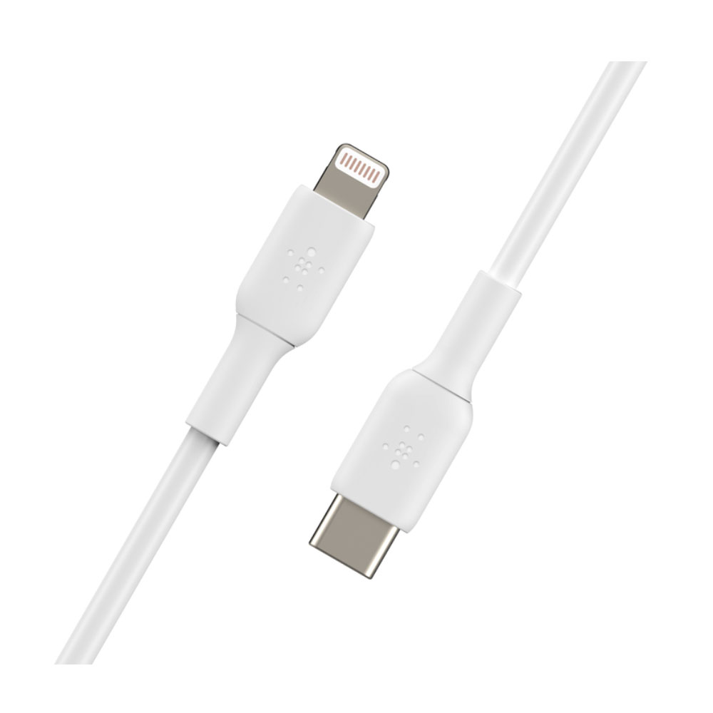 img Cargador USB-C Belkin Lightning 1mts.Color Blanco