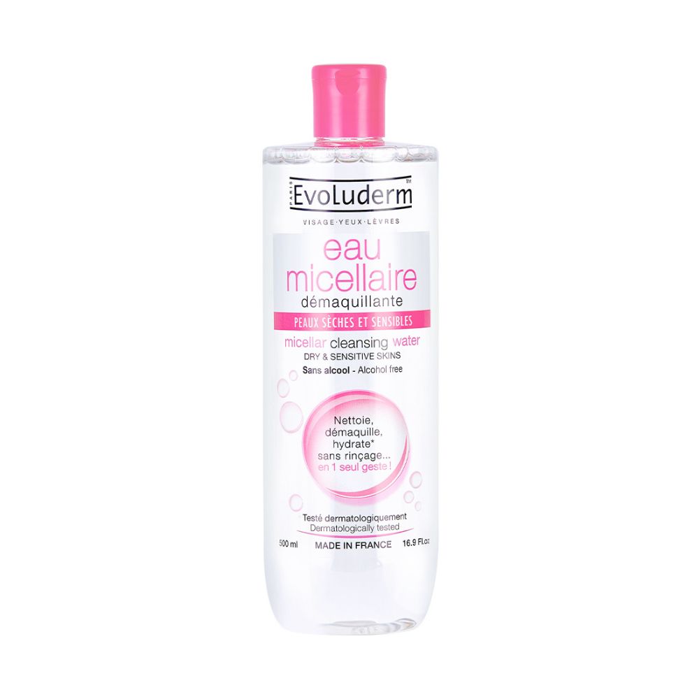 img Agua Micelar Evoluderm Piel Seca Sensible 500 ml