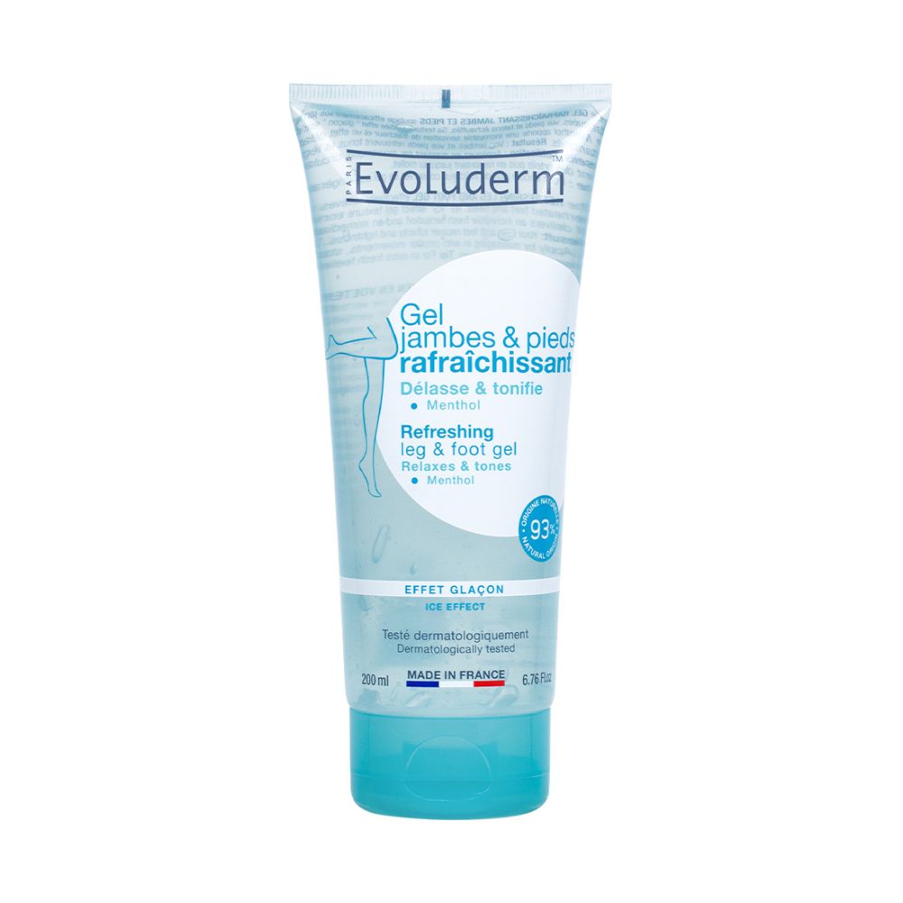 Gel Refrescante Evoluderm de Piernas y Pies 200 ml