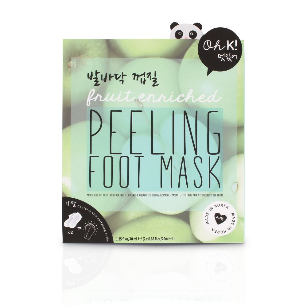 Mascarilla para Pies Green Apple Oh K! VB89813